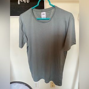 Blue T-Shirt, crew neck